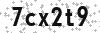 Security Code - Visually impaired may click to show text version of code in new window