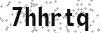 Security Code - Visually impaired may click to show text version of code in new window